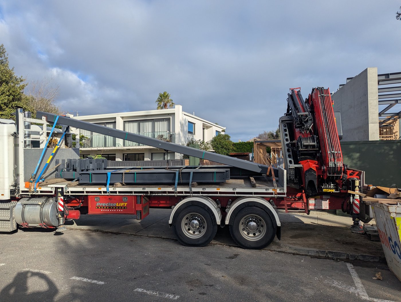 W.AQUA steel delivery